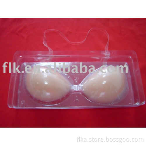 silicone bra/nude silicone bra